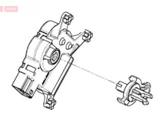 Bedienelement, Klimaanlage DENSO DAT23012