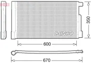 Kondensator, Klimaanlage DENSO DCN01004