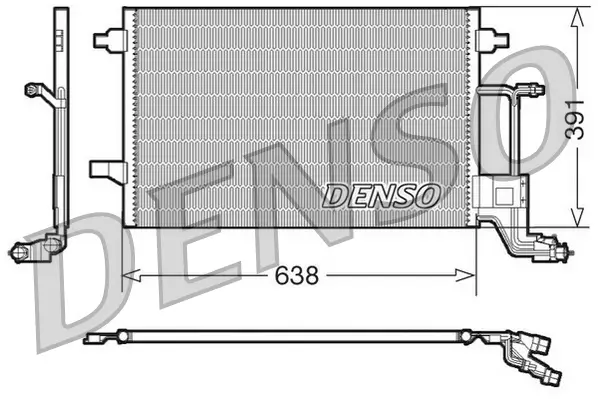 Kondensator, Klimaanlage DENSO DCN02014