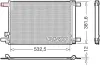 Kondensator, Klimaanlage DENSO DCN02048