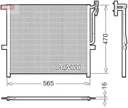 Kondensator, Klimaanlage DENSO DCN05001