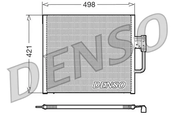 Kondensator, Klimaanlage DENSO DCN05015