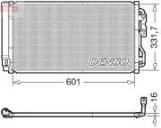 Kondensator, Klimaanlage DENSO DCN05033