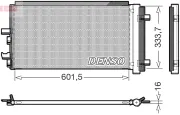 Kondensator, Klimaanlage DENSO DCN05110
