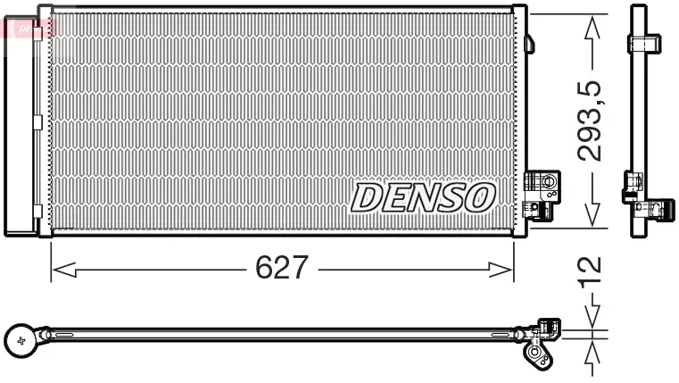 Kondensator, Klimaanlage DENSO DCN05113