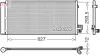 Kondensator, Klimaanlage DENSO DCN05113