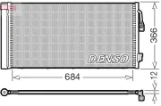 Kondensator, Klimaanlage DENSO DCN05114
