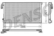 Kondensator, Klimaanlage DENSO DCN07004