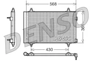 Kondensator, Klimaanlage DENSO DCN07008