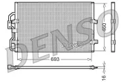 Kondensator, Klimaanlage DENSO DCN07040