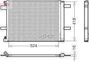 Kondensator, Klimaanlage DENSO DCN07062