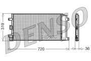 Kondensator, Klimaanlage DENSO DCN09042