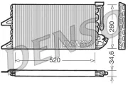 Kondensator, Klimaanlage DENSO DCN09092