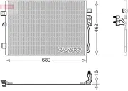 Kondensator, Klimaanlage DENSO DCN09145