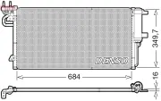 Kondensator, Klimaanlage DENSO DCN10045