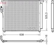 Kondensator, Klimaanlage DENSO DCN10049