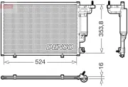 Kondensator, Klimaanlage DENSO DCN10059