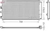 Kondensator, Klimaanlage DENSO DCN10065