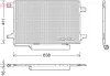 Kondensator, Klimaanlage DENSO DCN17004