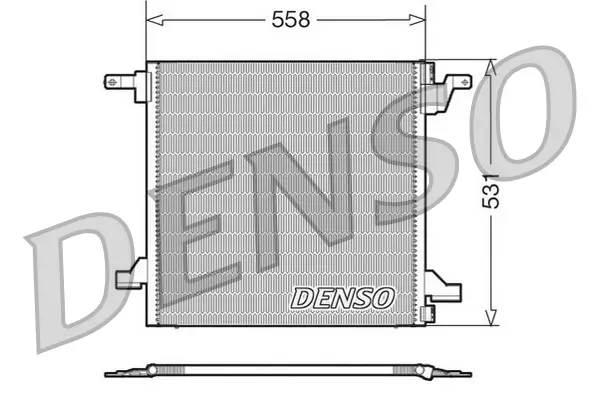 Kondensator, Klimaanlage DENSO DCN17022