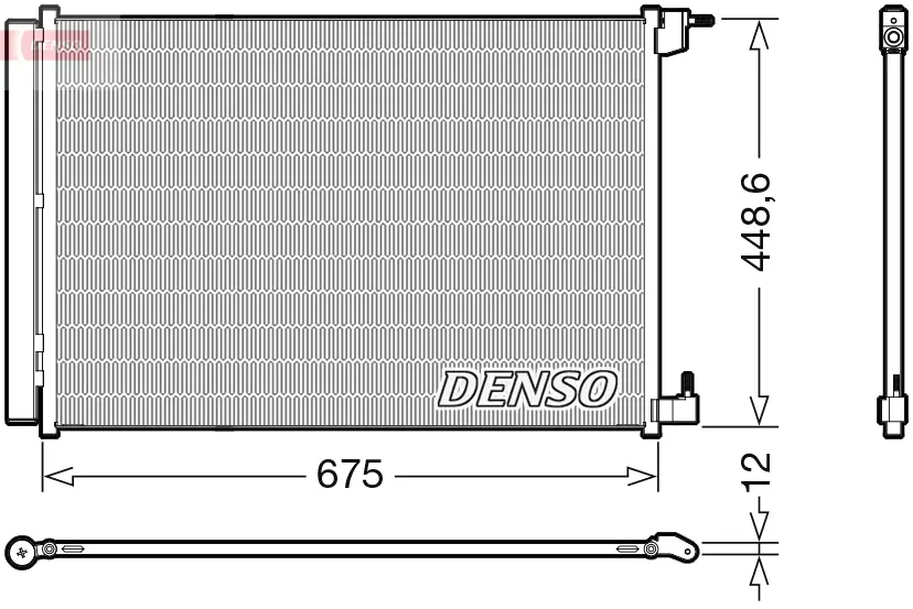 Kondensator, Klimaanlage DENSO DCN17060