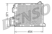 Kondensator, Klimaanlage DENSO DCN20006