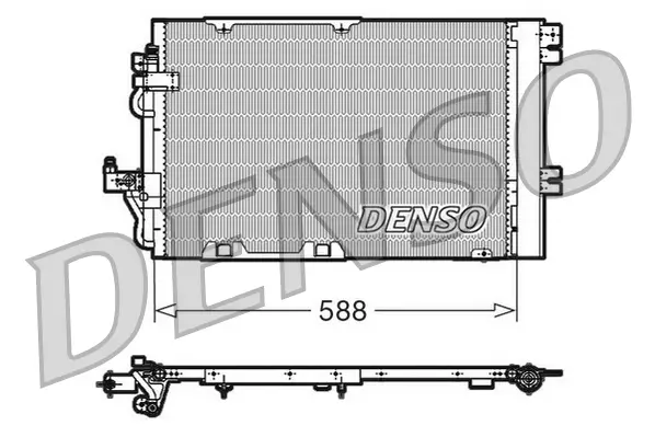 Kondensator, Klimaanlage DENSO DCN20011