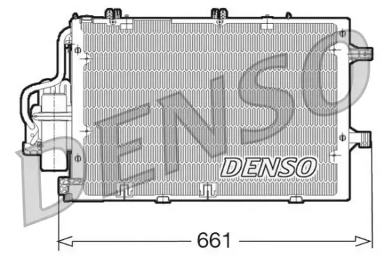 Kondensator, Klimaanlage DENSO DCN20015 Bild Kondensator, Klimaanlage DENSO DCN20015