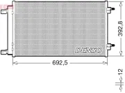 Kondensator, Klimaanlage DENSO DCN20047