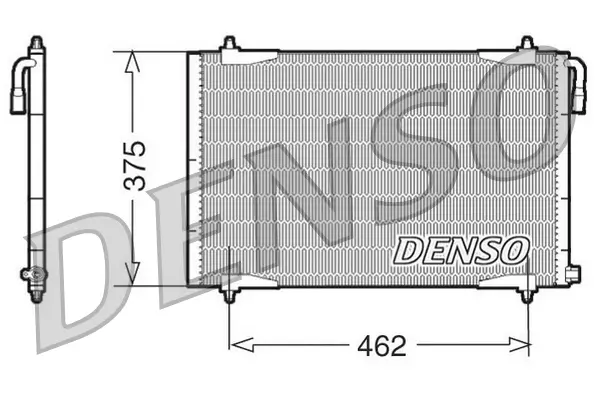 Kondensator, Klimaanlage DENSO DCN21006