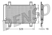 Kondensator, Klimaanlage DENSO DCN21007