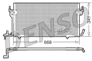 Kondensator, Klimaanlage DENSO DCN21011