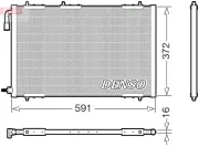 Kondensator, Klimaanlage DENSO DCN21031