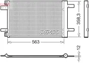 Kondensator, Klimaanlage DENSO DCN21032