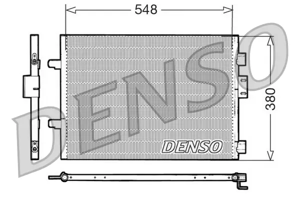 Kondensator, Klimaanlage DENSO DCN23007