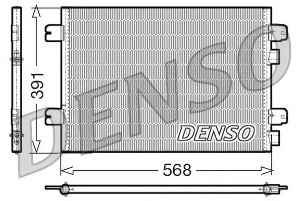 Kondensator, Klimaanlage DENSO DCN23011