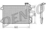 Kondensator, Klimaanlage DENSO DCN23013