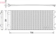 Kondensator, Klimaanlage DENSO DCN23037