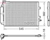 Kondensator, Klimaanlage DENSO DCN23040