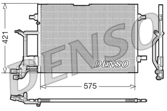 Kondensator, Klimaanlage DENSO DCN32016 Bild Kondensator, Klimaanlage DENSO DCN32016