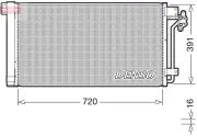 Kondensator, Klimaanlage DENSO DCN32020