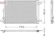 Kondensator, Klimaanlage DENSO DCN32024