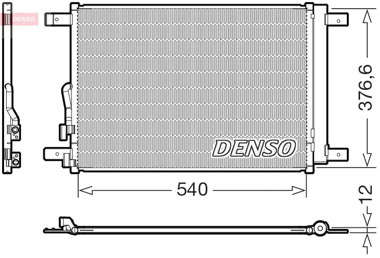 Kondensator, Klimaanlage DENSO DCN32033