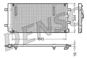 Kondensator, Klimaanlage DENSO DCN32060