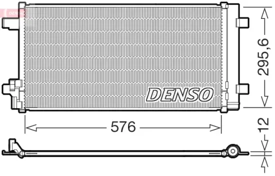 Kondensator, Klimaanlage DENSO DCN32069 Bild Kondensator, Klimaanlage DENSO DCN32069