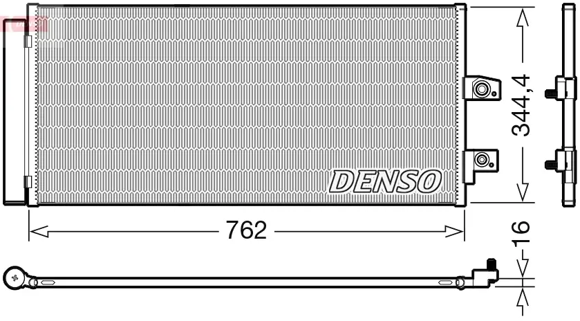 Kondensator, Klimaanlage DENSO DCN33016