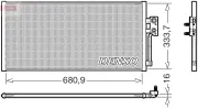 Kondensator, Klimaanlage DENSO DCN33019