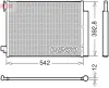 Kondensator, Klimaanlage DENSO DCN37004