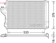 Kondensator, Klimaanlage DENSO DCN41004