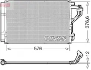 Kondensator, Klimaanlage DENSO DCN41010